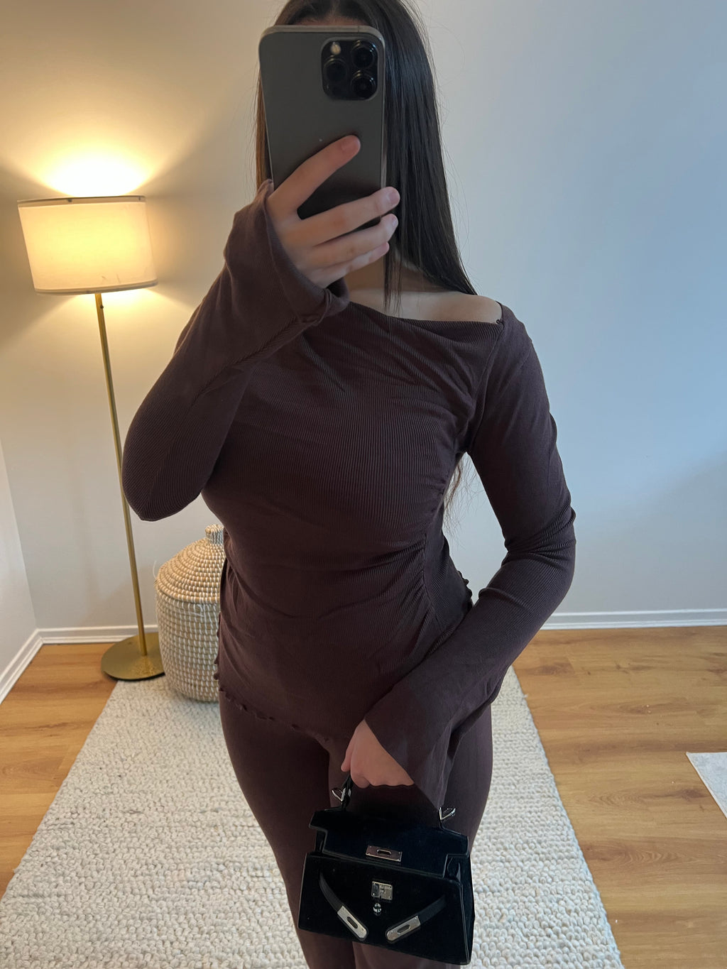 Ensemble Anya marron