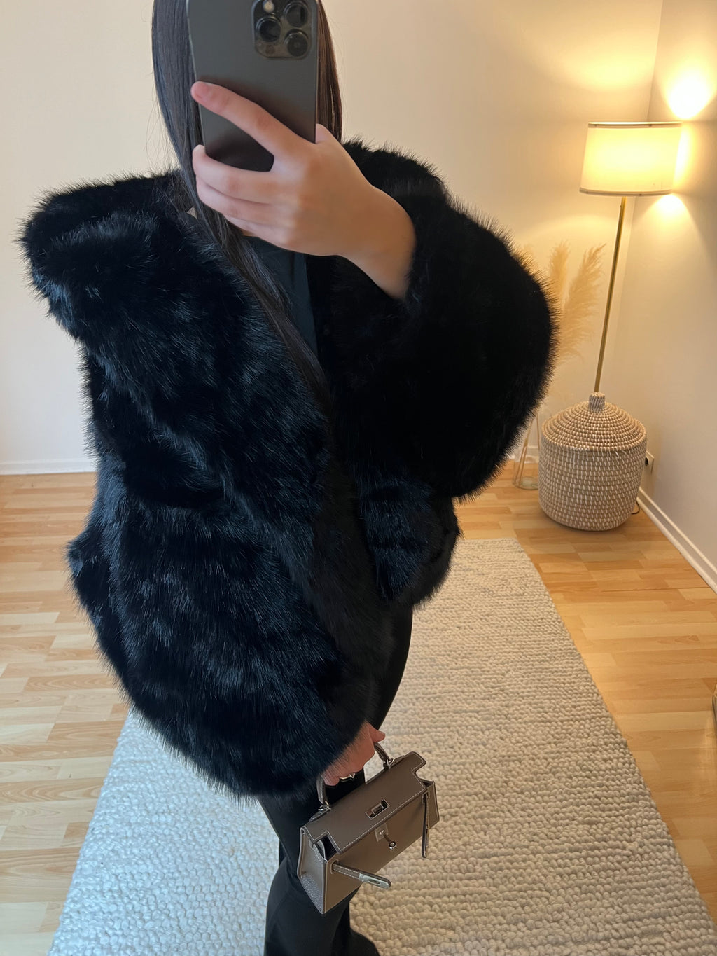 Fourrure Alaska Noir